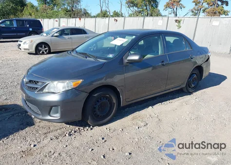 2013 Toyota Corolla L из США, поврежденный, VIN 2T1BU4EE2DC104915